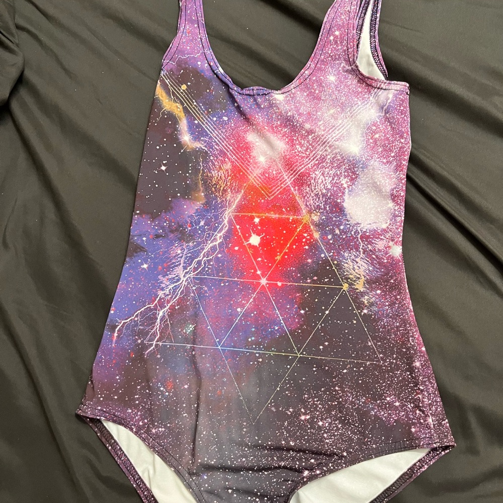 Space rave bodysuit